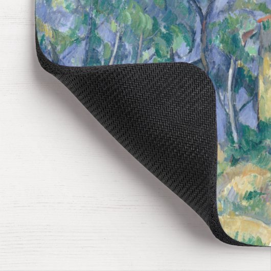 Das Haus mit knackigen Mauern Paul Cezanne Post Im Mousepad (Ecke)