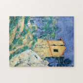 Das Haus mit knackigen Mauern Paul Cezanne Post Im Puzzle (Horizontal)