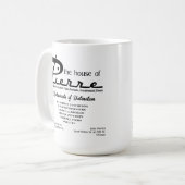 das Haus Pierre, Lincoln & Touhy, Lincolnwood, Kaffeetasse (Vorderseite Links)