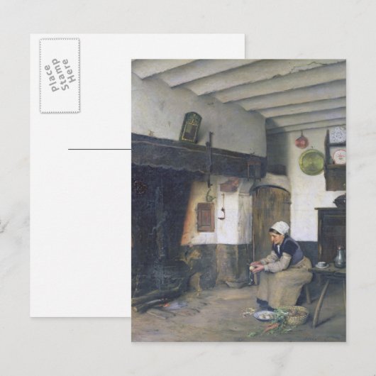 Das Haus Therese, 1881 Postkarte (Vorne/Hinten)