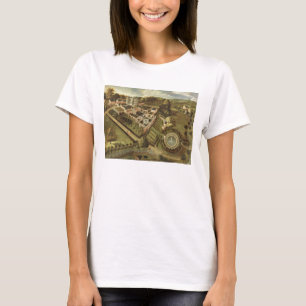 Das Haus und der Garten von Llanerch Hall, T-Shirt