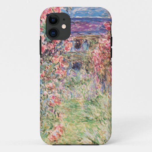 Das Haus unter den Rose, Claude Monet Case-Mate iPhone Hülle (Rückseite)