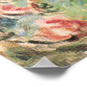 Das Haus unter den Rose, Claude Monet Poster (Ecke)