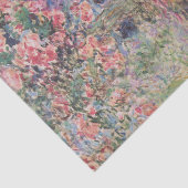 Das Haus unter den Rose von Claude Monet Seidenpapier (Ausschnitt)
