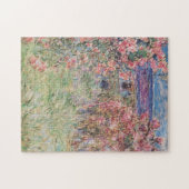 Das Haus unter den Rose von Monet Puzzle (Horizontal)