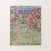 Das Haus unter den Rose von Monet Puzzle (Vertikal)