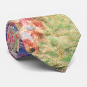 Das Haus unter den Rosen, Claude Monet Krawatte (Gerollt)