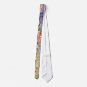 Das Haus unter den Rosen, Claude Monet Krawatte (Rückseite)