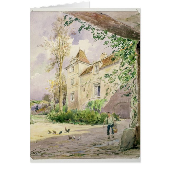 Das Haus von Armande Bejart in Meudon, c.1906 (Vorne)