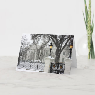 das Haus-Weihnachten Feiertagskarte