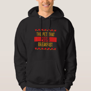 Das Haustier, das Spaß Kacke Hoodie