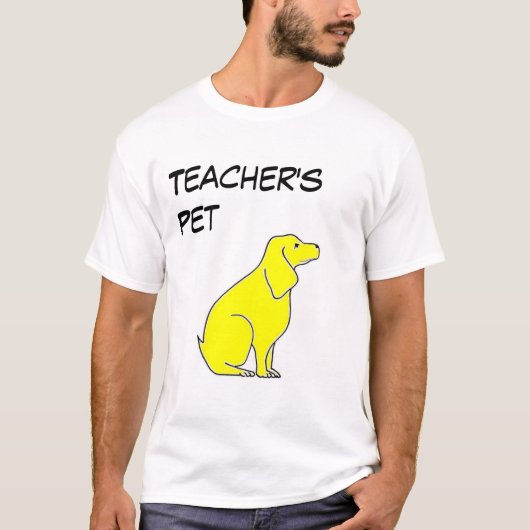 Das Haustier des Lehrers T-Shirt (Vorderseite)