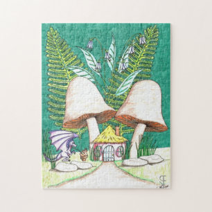 Das Haustier-Drache-Puzzle Puzzle