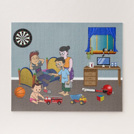 Das Haven der Rebellen Puzzle (Horizontal)