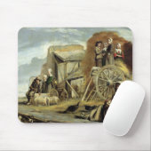 Das Haycart oder Rückkehr von Heuernte, 1641 Mousepad (Mit Mouse)