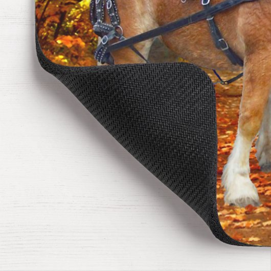 "Das Hayride-Team" Mousepad (Ecke)