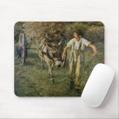 Das Haywain, c.1889 (Öl auf Leinwand) Mousepad (Mit Mouse)