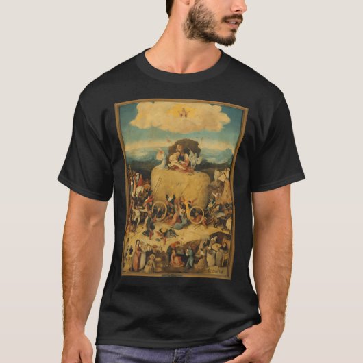 Das Haywain Triptych - Hieronymus Bosch T-Shirt (Vorderseite)