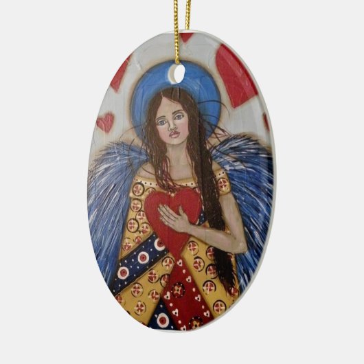 Das Heartkeeper Keramikornament (Links)