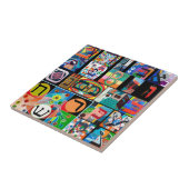 Das hebräische Alphabet - alephbet Fliese (Seite)