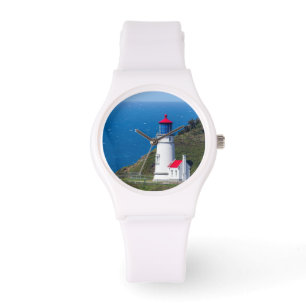 Das Heceta Head Lighthouse in der Nähe von Floren Armbanduhr