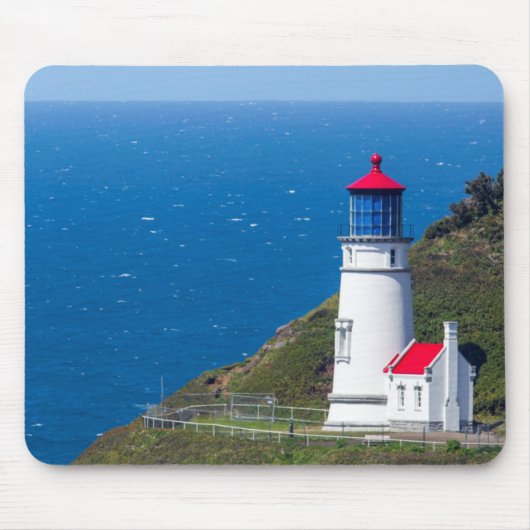 Das Heceta Head Lighthouse in der Nähe von Florenz Mousepad (Vorne)