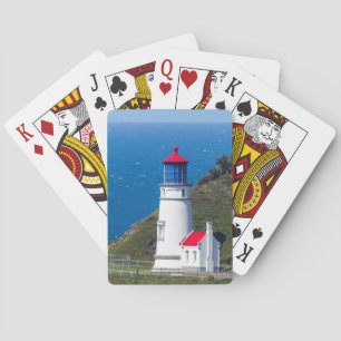 Das Heceta Head Lighthouse in der Nähe von Florenz Spielkarten