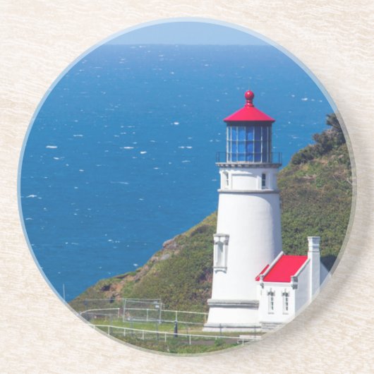 Das Heceta Head Lighthouse in der Nähe von Florenz Untersetzer (Vorne)