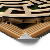 Das Hedgelabyrinth Poster (Ecke)