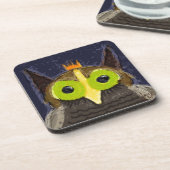 Das heikelnde Owl Untersetzer (Linke Seite)