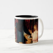 Das Heilen des Heiligen Roch Zweifarbige Tasse (VorderseiteRechts)