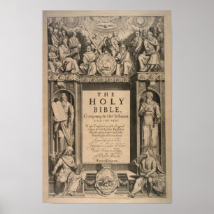 Das heilige Bibel-Plakat Poster