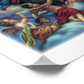 Das heilige Dreifaltigkeitsgebet-Poster Poster (Ecke)