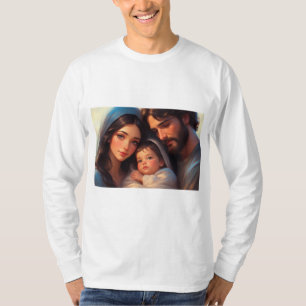 Das Heilige Familie Herren Langarm T-Shirt