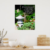 "Das Heilige Gebet" Poster (Küche)