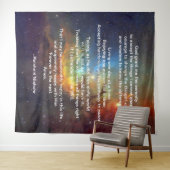 Das heilige Gebet Reinhold Niebuhr Wandteppich (Beispiel (Horizontal))