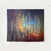 Das heilige Gebet Reinhold Niebuhr Wandteppich (Vorderseite (Horizontal))