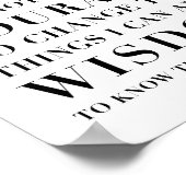 Das heilige Gebet wird kapitalisiert Poster (Ecke)