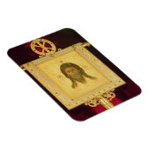 Das Heilige Gesicht, 1249 (Panel) Magnet (Rechte Seite)