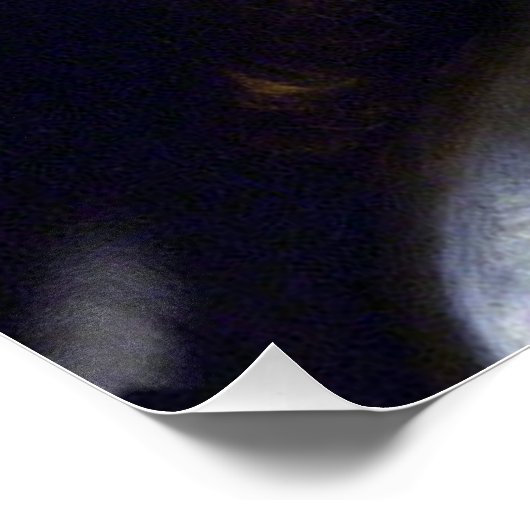 Das heilige Gesicht Jesu-Bekenntnisbildes. Poster (Ecke)