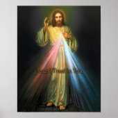 Das heilige Gesicht Jesu Gottes Gnade Image. Poster (Vorne)