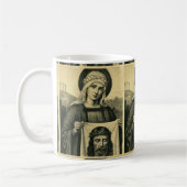 Das heilige Gesicht Jesu Kaffeetasse (Links)