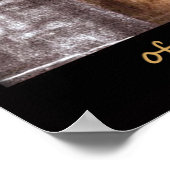 DAS HEILIGE GESICHT JESUS POSTER (Ecke)