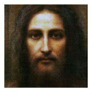 DAS HEILIGE GESICHT JESUS POSTER
