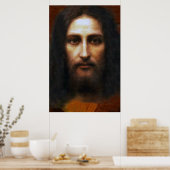DAS HEILIGE GESICHT JESUS, POSTER (Küche)