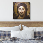 DAS HEILIGE GESICHT JESUS SACRED ICON LEINWANDDRUCK (Insitu (Schlafzimmer))