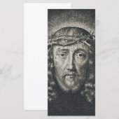 Das heilige Gesicht mit Dornen gekrönt (Vorne/Hinten)