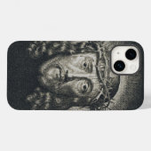 Das heilige Gesicht mit Dornen gekrönt Case-Mate iPhone Hülle (Rückseite (Horizontal))