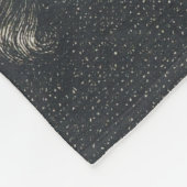 Das heilige Gesicht mit Dornen gekrönt Fleecedecke (Ecke)