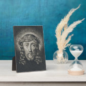 Das heilige Gesicht mit Dornen gekrönt Fotoplatte (Seite)